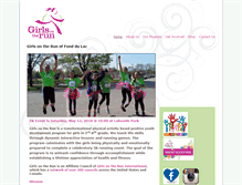Tablet Screenshot of girlsontherunfdl.org